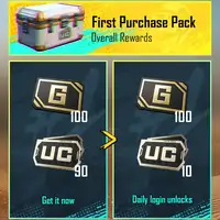 First Purchase Pack (เติม PUBG Mobile (Global))